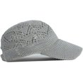 thumbnail image 3 of Knit Mesh Baseball Cap for Women Summer Yarn Trucker Hats Breathable Outdoor Hat, 3 of 7