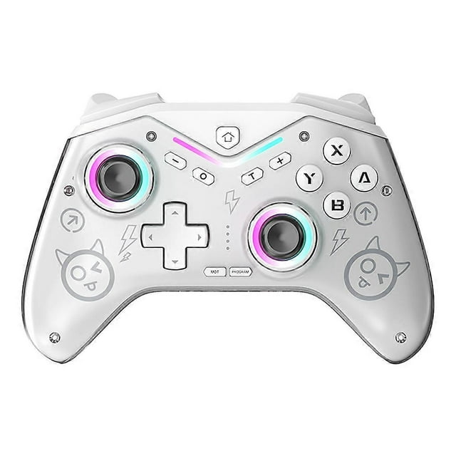 Game Console Wireless Game Controller for Switch/Steam /IOS White