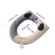 thumbnail image 3 of Funda de asiento de inodoro de felpa | Almohadilla suave y acolchada para asiento de inodoro | Protector de asiento de inodoro lavable | Cojín acogedor para asiento de baño, 3 of 6