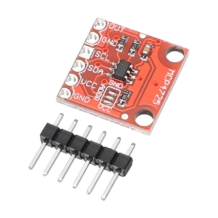 Uxcell MCP4725 Breakout Module, 12 Bit I2C IIC Development Board Digital Converter Module Digital to Analog Converter Board 2.7V to 5.5V