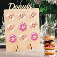 thumbnail image 3 of Donut Stand Durable Unique Design DIY Wooden Donut Display Rack for Home Wedding, 3 of 8
