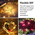 thumbnail image 3 of Guirnalda de luces Rivokeer, 24 unidades, 7 pies, 20 LED, impermeables, 3 of 7