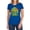 Royal, variant on DC Martian Manhunter Women's T Shirt, Carolina Blue, Large