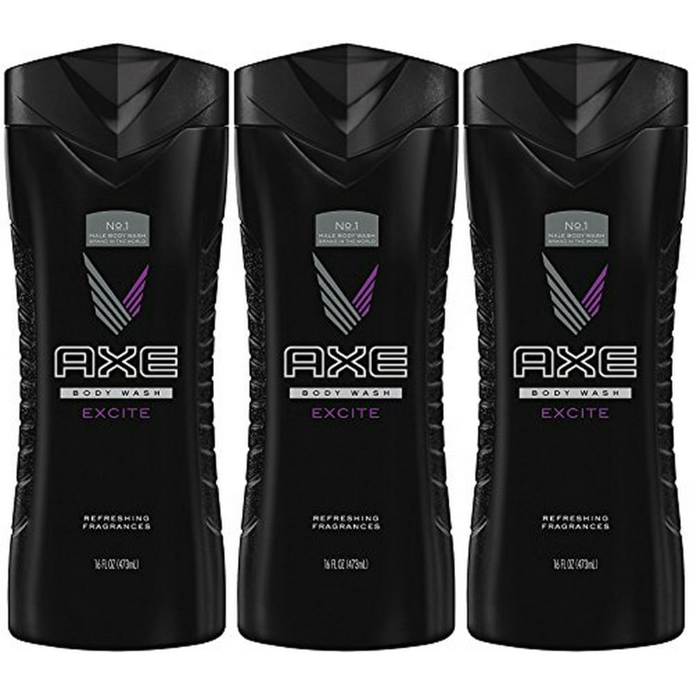 AXE Body Wash for Men, Excite, 16 oz