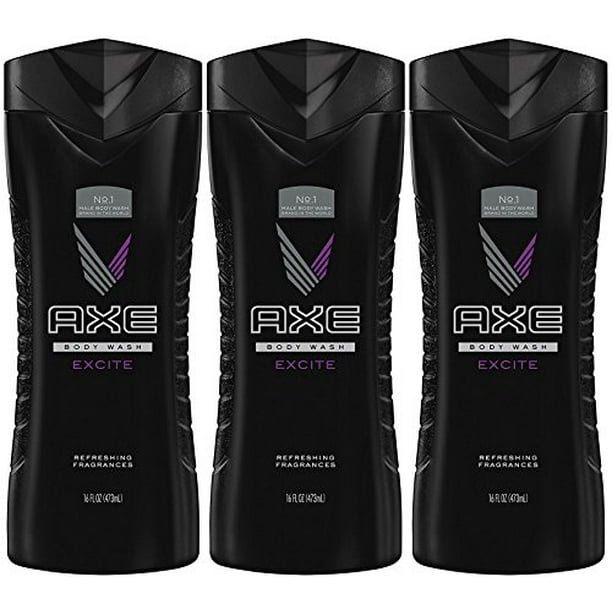 AXE Body Wash for Men, Excite, 16 oz