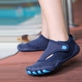 thumbnail image 5 of YOUYEDIAN Girls Boys Swim Water Shoes Kids Barefoot Aqua Sneakers Shoe for Beach Hiking Diving Boating River Outdoor Water Sports (Dark Blue, 9 Toddler), 5 of 6