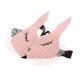 thumbnail image 4 of Orejas de conejo de tela novedosas, divertidas, cómodas y adorables para niños, ideales para Pascua. Rosa con ribete de encaje, 4 of 9