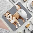 thumbnail image 2 of Dog Square Desk Mat Mousepad, 8.3x9.8 Inch Non-Slip Rubber Bottom, Printed Gaming Mousepad for Office and Gaming, 2 of 6