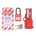thumbnail image 2 of Industrial Socket Lock Device, Safe Energy Isolation Lockout Tagout Kit PP High Strength Non Fading Waterproof Protective Erosion Resistance  for Working Site, 2 of 7