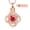 Ro/Red, variant on Keepsake Celtic Knot with Crystal Heart Urn Pendent for Ashes and Chain Memorial Cremation Jewelry for Ashes of Loved One Urn Necklace Lockets for Human Ashes Pet Ashes Holder