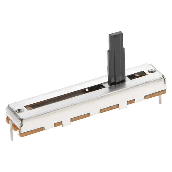 1pcs Fader Variable Resistors Mixer 45mm Straight Slide Potentiometer B100K Ohm Linear Potentiometers