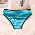 thumbnail image 4 of Women Satin Briefs G-string Thongs Lingerie Underwear Panties Silky Knicker, 4 of 9
