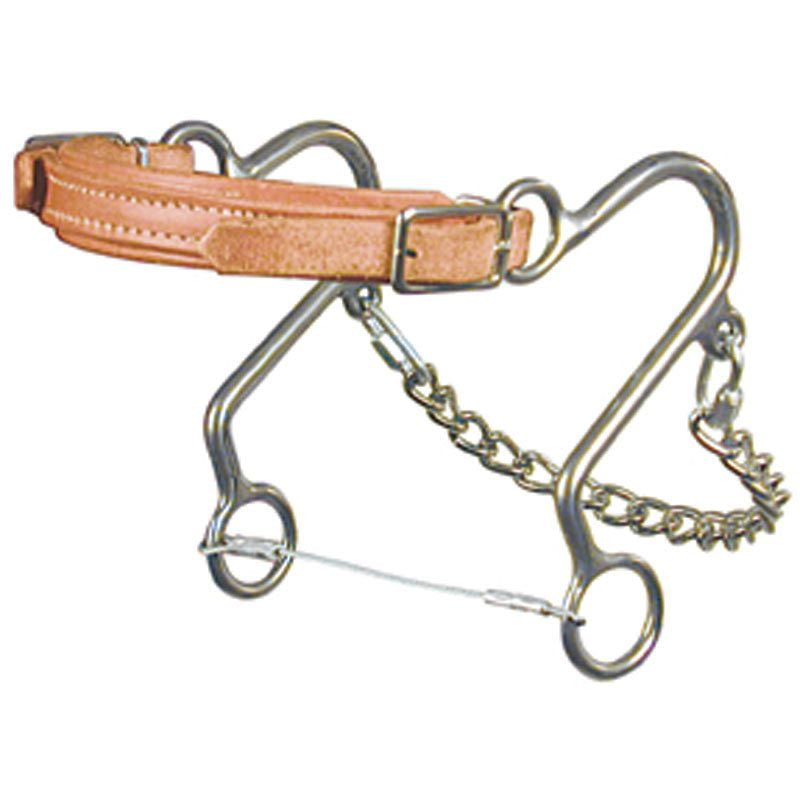 Reinsman Little S Hackamore Horse Bit with Adjustable Buckle