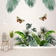 thumbnail image 3 of Pegatinas de pared con diseño de hojas de plantas y adhesivos, decoración de arte de pared DIY, murales, papel tapiz, decoraciones para el hogar, sala de estar, dormitorio, decoración de, 3 of 7