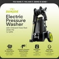 thumbnail image 4 of Sun Joe 14.5 Amp 2030 PSI Electric Pressure Washer with Hose Reel, SPX3001, PWMA Certified, 4 of 10