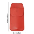 thumbnail image 3 of Qholemyo Large Capacity Leather Pencil Case Pouches Leak Proof Pouch Bags Durable Organizer For NursesMakeup Bag For Purse, 3 of 6