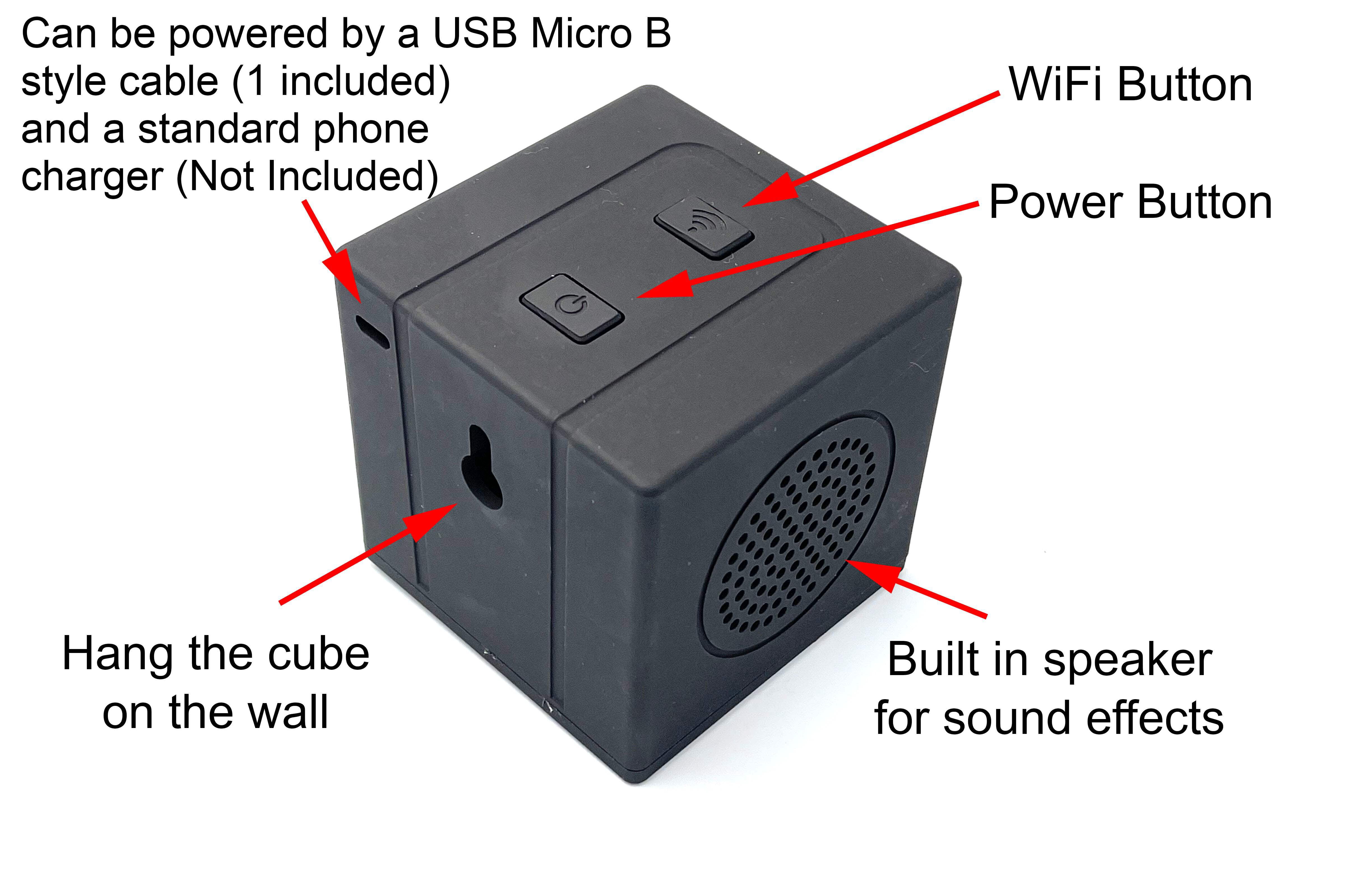 iTargetPro App Compatibility Puzzle Cube Black
