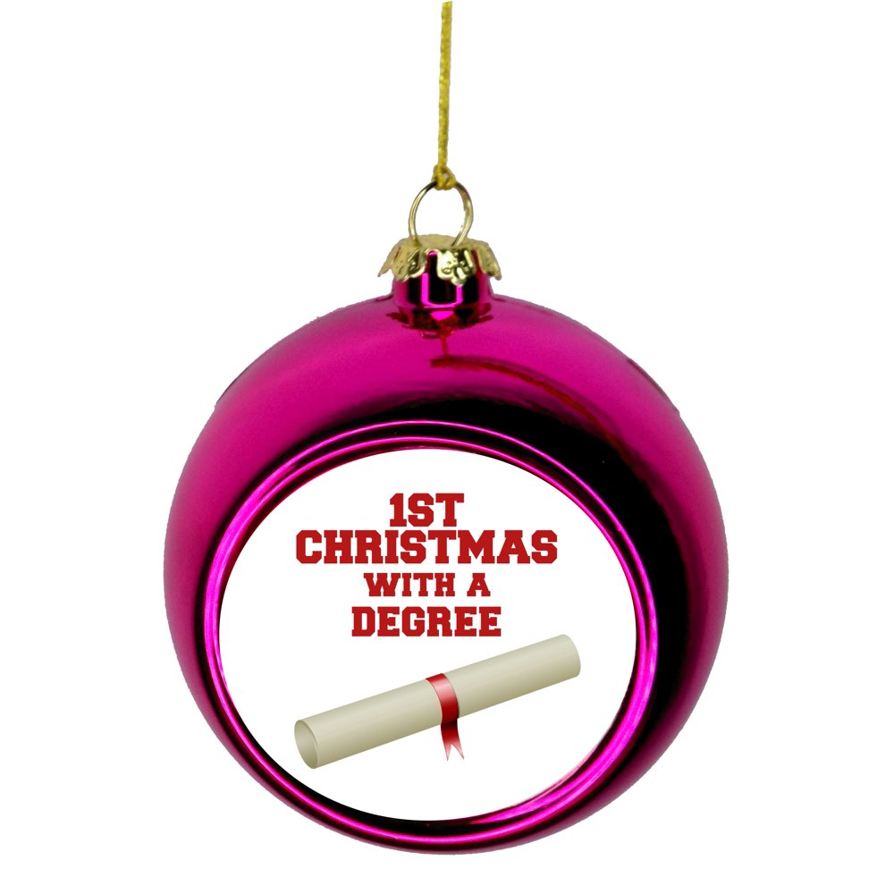College Graduate Christmas Ornament College Graduation Ornament 1st