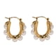 thumbnail image 5 of Par de Aretes de Joyería de Moda Lujo Ligero Premium Elegante Yinane Diseño de Tendencia Vintage en Forma de U 2 piezas, 5 of 8