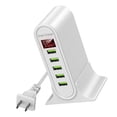 thumbnail image 4 of ziyahihome Phone Charger 5 Port USB 5V 4A Charging Adapter Digital Portable Charger Station, 4 of 9