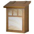 thumbnail image 1 of Americas Finest Lighting AF-3031-WB-HN Double T Verical Mailbox, Honey - Warm Brass, 1 of 1