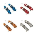 thumbnail image 4 of heritaly 2 Pieces Shock Absorber 1:28 Remote Control Crawler Car Model Vehicle Upgrade Damper Parts Accessories Replacement for MINI-Q9 Red 1Set, 4 of 6