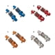 thumbnail image 3 of Vogacara Paquete de 2 amortiguadores 1:28 Control remoto oruga coche simulación amortiguador modificación reparación piezas reemplazo para MINI-Q9 Kits de construcción modelo Plata Vogacara FN011030-04, 3 of 6