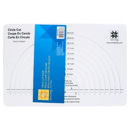 UPC: 0070659536373 | Simplicity EZ Quilting Circle Cut Ruler