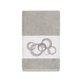 thumbnail image 5 of Authentic Hotel and Spa  Turkish Cotton Circles Embroidered Light Grey 8-piece Towel Set, 5 of 5