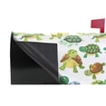 thumbnail image 4 of Cute Baby Turtles Mailbox Covers Magnetic Post Box Cover Wraps Standard Size 21"x18" Waterproof Home Garden Yard Outside Decor, 4 of 9