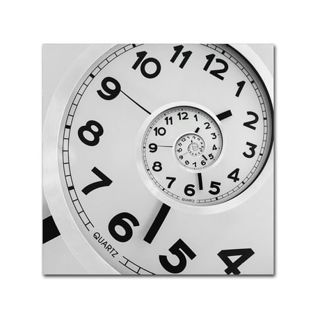 Trademark Fine Art 'Time' Canvas Art by Florin Bandas