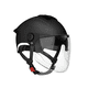 thumbnail image 1 of "Casco Para Motocicleta Abatible Con Visera 54cm-62cm Lisa Abierto M Lab.G Negro", 1 of 5