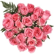 Elegant Pink Long Stemmed Roses