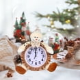 thumbnail image 4 of Decoraciones navideñas, adornos para árboles de Navidad, regalos de Navidad, relojes despertadores, reloj despertador navideño, reloj de muñeca de Nochebuena, reloj decorativo, reloj navideño, 4 of 6