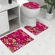thumbnail image 2 of Yhmxh Alfombrillas de baño para bañoAlfombrilla de baño en forma de U, alfombrilla para el pie, alfombrilla para el baño, alfombrilla moderna para la puerta del baño, tres juegos Decoración del baño, 2 of 5