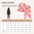 thumbnail image 4 of Fotbe Cute Mushroom1 Pattern Long Sleeve Pajama Set for Women,Sleepwear Set,2-piece Loungewear Set,Soft PJs Comfy Nightwear with Pockets -X-Large, 4 of 7