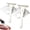2.0in+3.9in+20 Blades, variant on Handheld Fat Trimmer for Beef & Pork, Stainless Steel Meat Scraper with Blades, T-Shaped Meats Scraper, Fat Trimmer, Easy Fats & Fascia Removal Tool for Beef & Pork