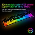 thumbnail image 4 of RGB Light Board Support Frame LED Power Light-Emitting Side Panel For PC Desktop Chassis CPU Bracket Board Controller, 4 of 6