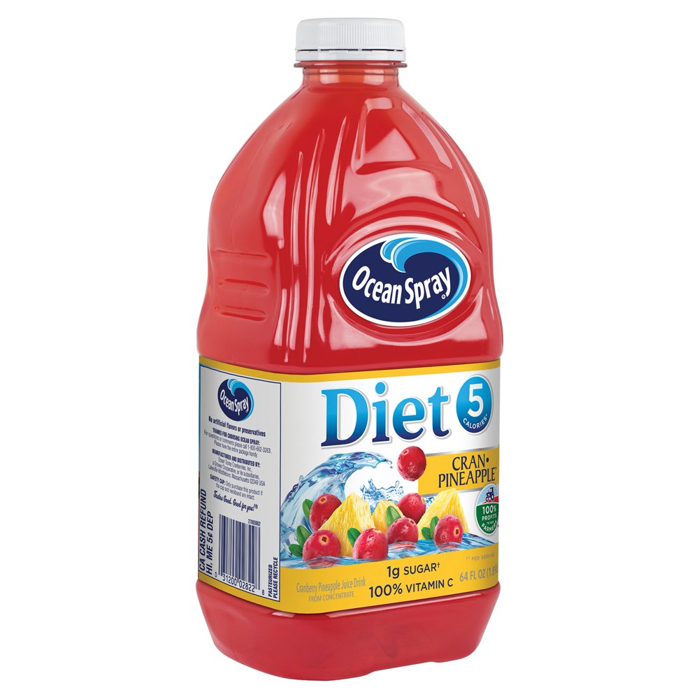 Ocean Spray Diet Cran Pineapple Juice Drink, 64 fl oz
