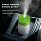 thumbnail image 5 of Advancent Mini humidificador, ambientador, difusor de Aroma, 360ML, engranajes múltiples, rociador de niebla de oficina, decoración de operación Simple Humidificadores Negro Advancent HA082321-03B, 5 of 6