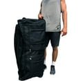 Gothamite 42inch Heavy Duty Rolling Duffle Bag, Large Collapsible