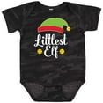 thumbnail image 3 of Inktastic Christmas Littlest Elf Holiday Boys or Girls Baby Bodysuit, 3 of 5