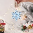 thumbnail image 6 of Bfogop Winter Acrylic Snowflake Ornaments 3D Snowflake Crystals Gems Christmas Xmas Pendant DIY Crafts Hanging Christmas Tree Pendant Decor for Winter Party Favors Supplies 2Inch, 6 of 6