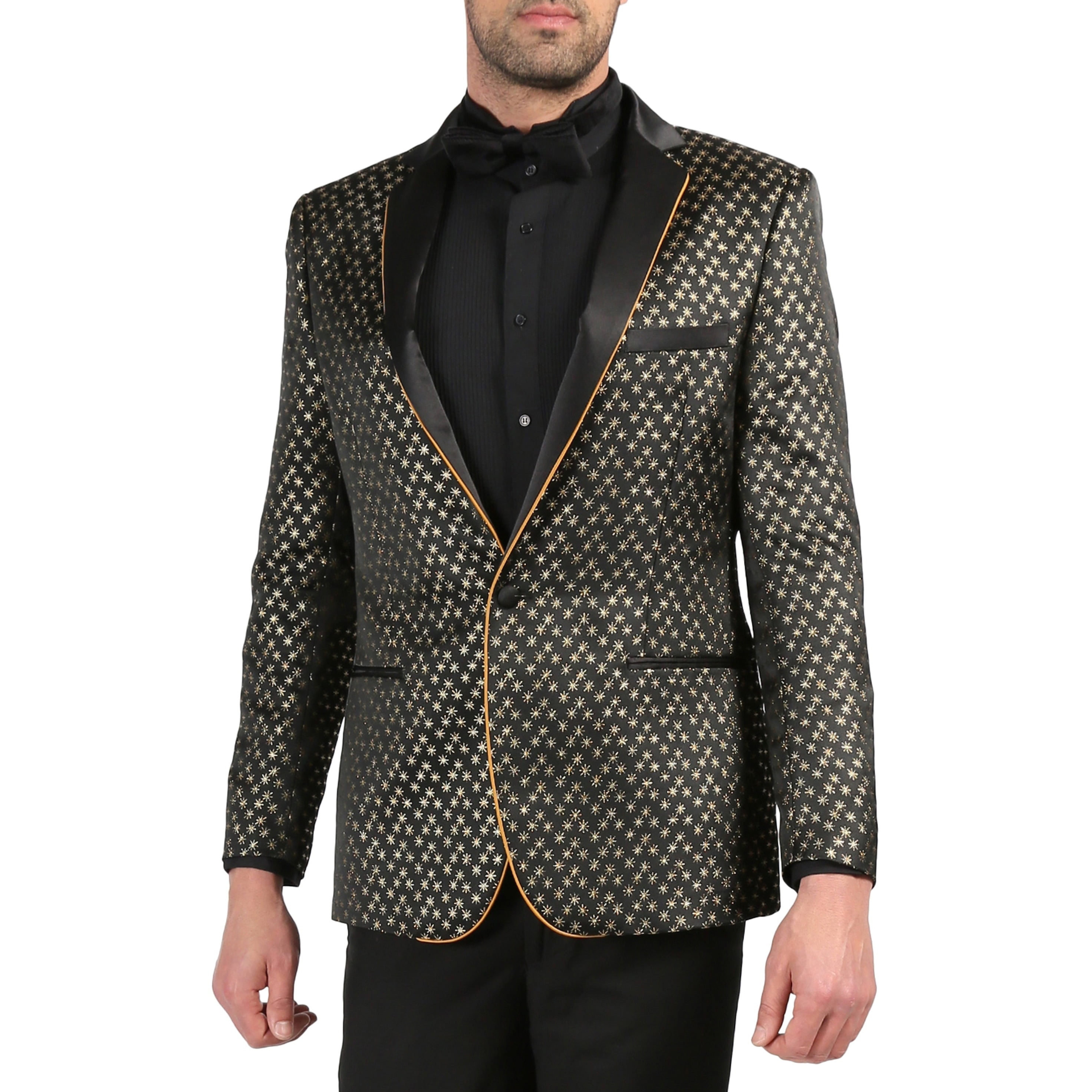 Ferrecci Mens Premium Satine Polka Dot Evening Formal Wear Scarf