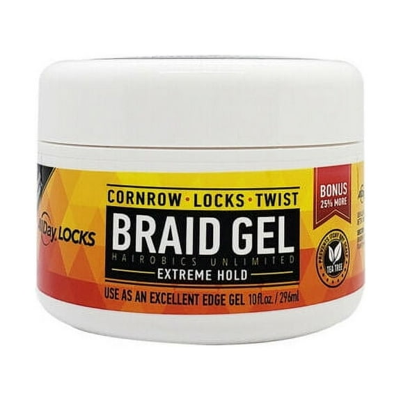 All Day Locks Braid Gel Extreme Hold 10oz