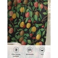 thumbnail image 6 of Sheer Curtains 45 Inch Length 2 Panels Set for Kitchen, Lemons Semi Sheer Curtains for Windows, Summer Botanical Watercolor Elegant Pastoral Voile Window Treatments Rod Pocket Curtain, 6 of 7