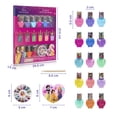 thumbnail image 2 of Set De Esmaltes Disney Princesas Para Niñas Con 15 Esmaltes Desprendibles, Gems Para Decoración De Uñas, Spa De Uñas Infantil No Tóxico, Juego Creativo De Manicure Infantil, 2 of 7