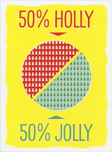 American Greetings Justwink Holly Jolly Christmas Card Walmart Com Walmart Com