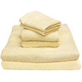 thumbnail image 6 of 100% Cotton Bath Towels, 6-Piece Set, Coffee Brown, 6 of 6