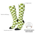 thumbnail image 5 of Picia Women Crew Soft Moisture-wicking Socks Happy Fruit Pattern Design Cotton Socks, One Size fit All, 5 of 9